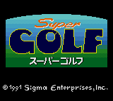 Заставка игры Super Golf